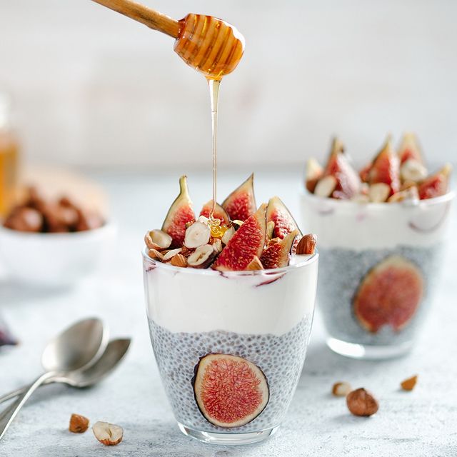 Fig Chia Seed Breakfast Puddings – Meluka Australia