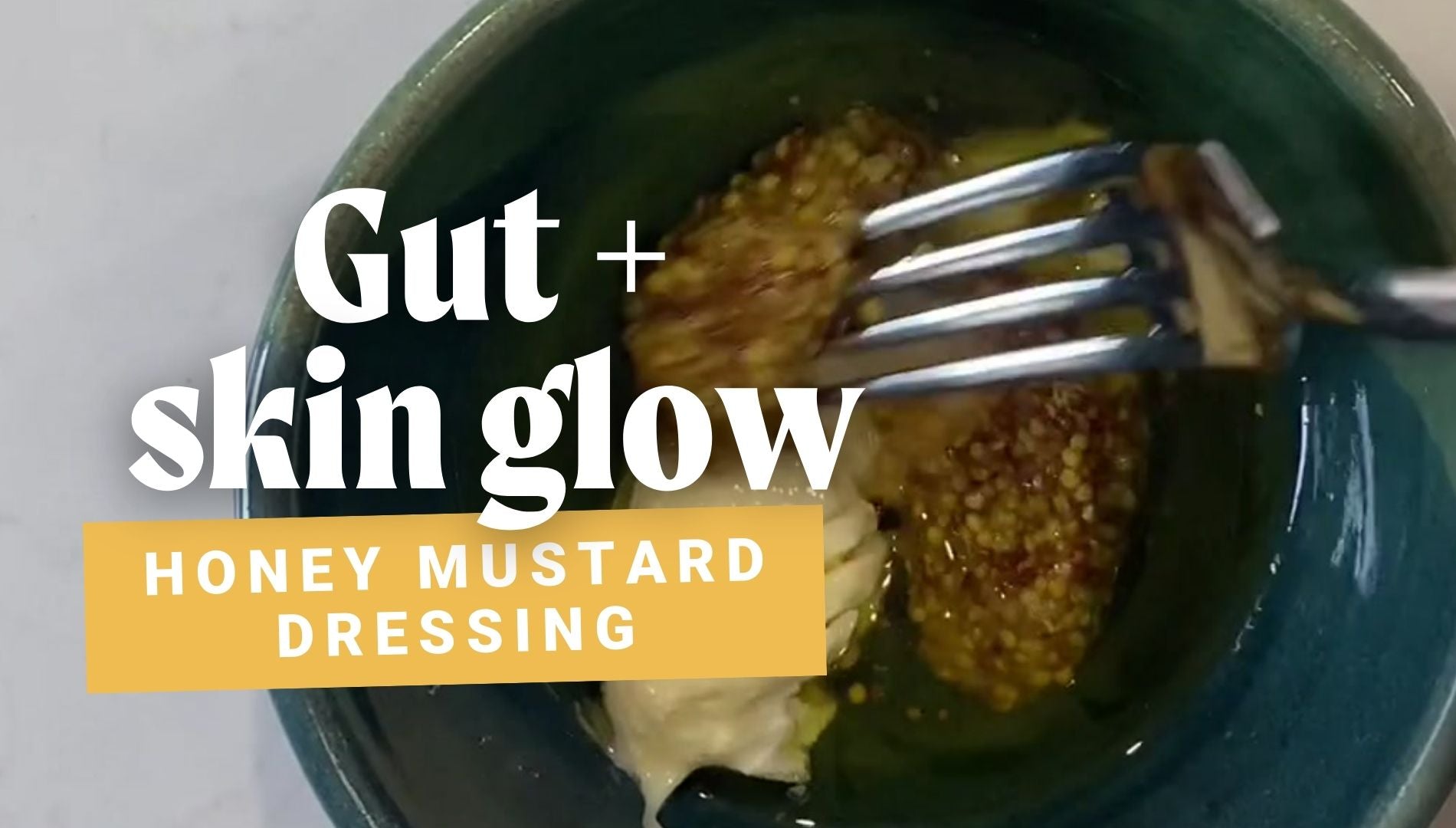 Gut + Skin Glow Honey Mustard Dressing – Meluka Australia