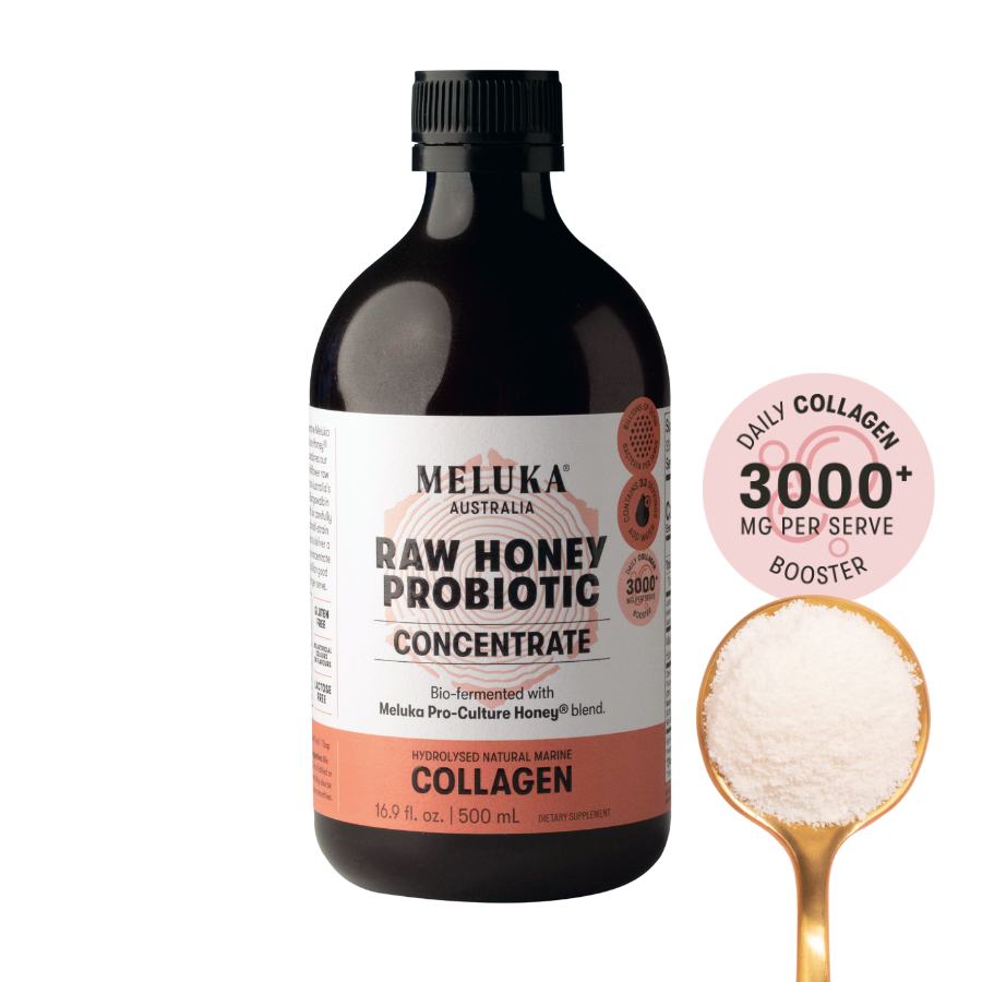 
                  
                    Load image into Gallery viewer, FREE DELIVERY* - Raw Honey Probiotic Concentrate - with Hydrolysed Natural Marine Collagen
                  
                