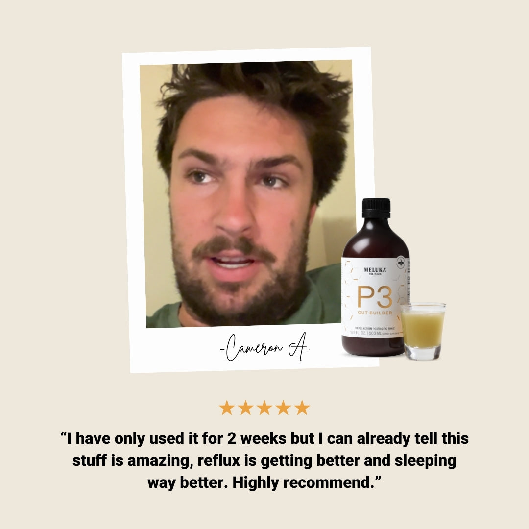 How Cameron found relief from regular reflux in 2 weeks.