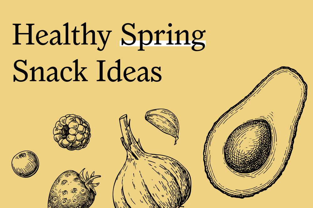 Unterhaltsam im Frühling? Hier sind einige unserer liebsten Ideen für gesunde Snacks