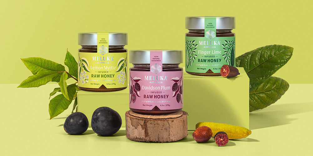 Introducing our new range of Australian botanical infused raw honey flavours