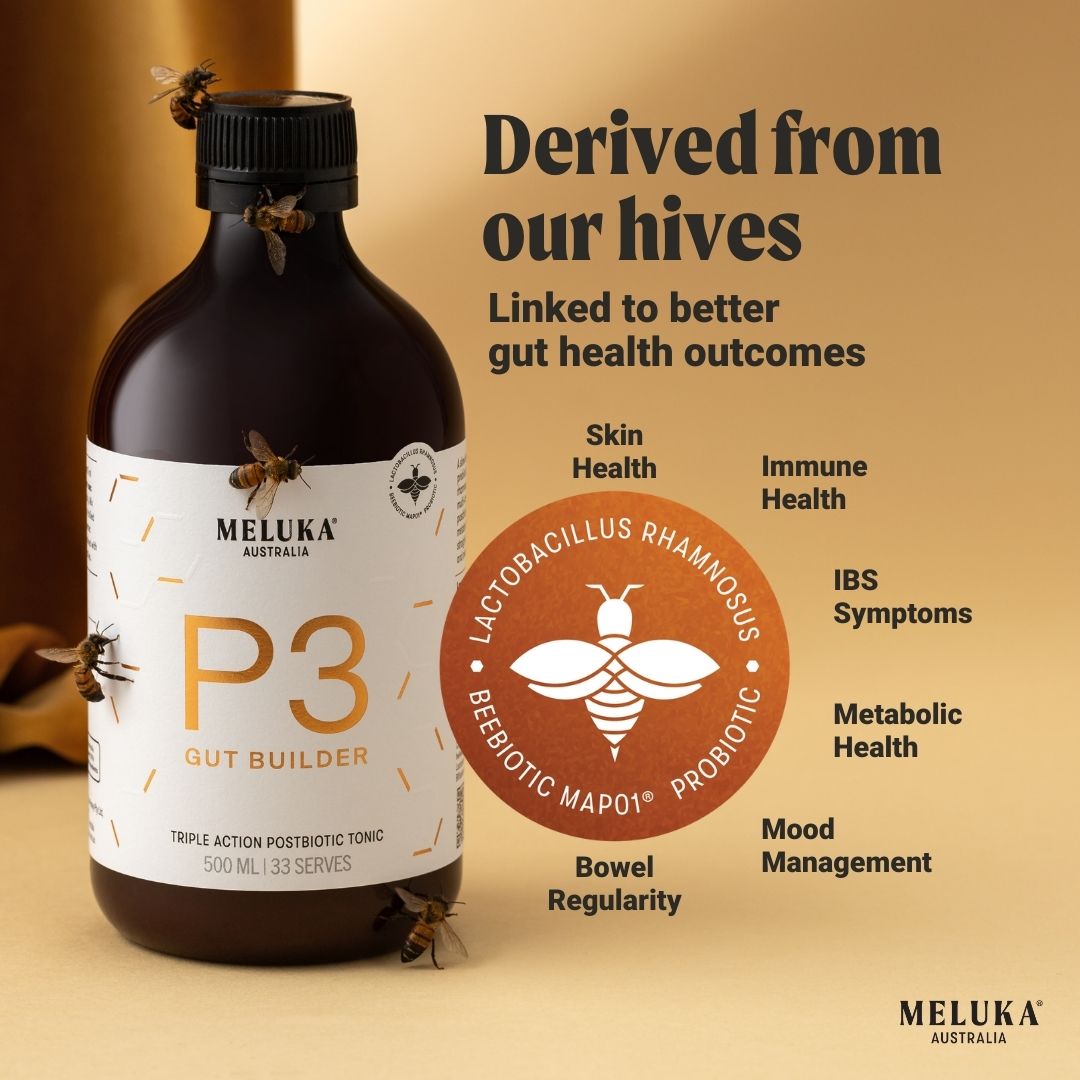 Probiotic, Prebiotic, Postbiotic - P3 Gut Builder For Gut Health 500ml ...