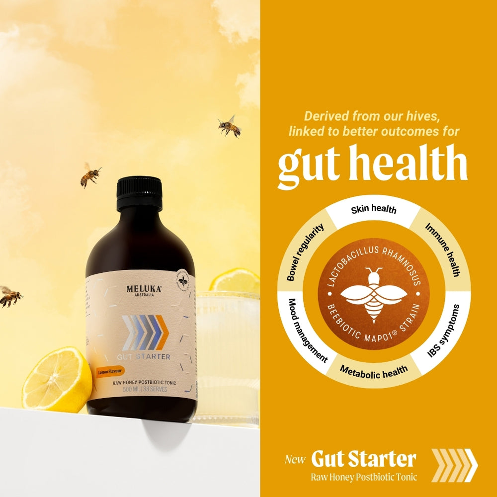 
                  
                    갤러리 뷰어에 이미지 로드, Value Pack- Gut Starter- Raw Honey Postbiotic Tonic, Lemon Flavour
                  
                